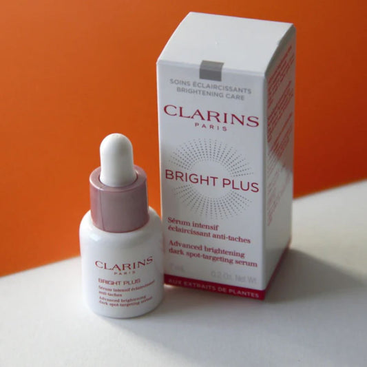 CLARINS BRIGHT PLUS ADVANCED BRIGHTENING SERUM SAMPLE 0.2 OZ. / 7 ML IN BOX NEW E ebeautybay