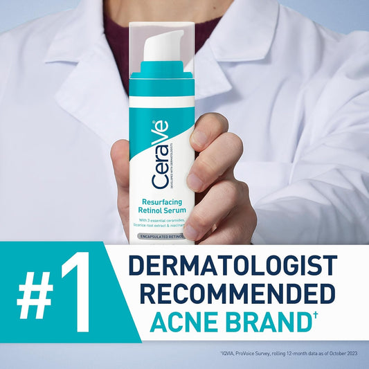 CeraVe retinol serum for acne scars and dark spots